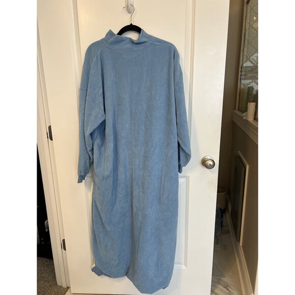 Plow & Hearth Polartec Classic Micro Adult Warm one piece 2006 NWT Pockets Sz M - Picture 2 of 9